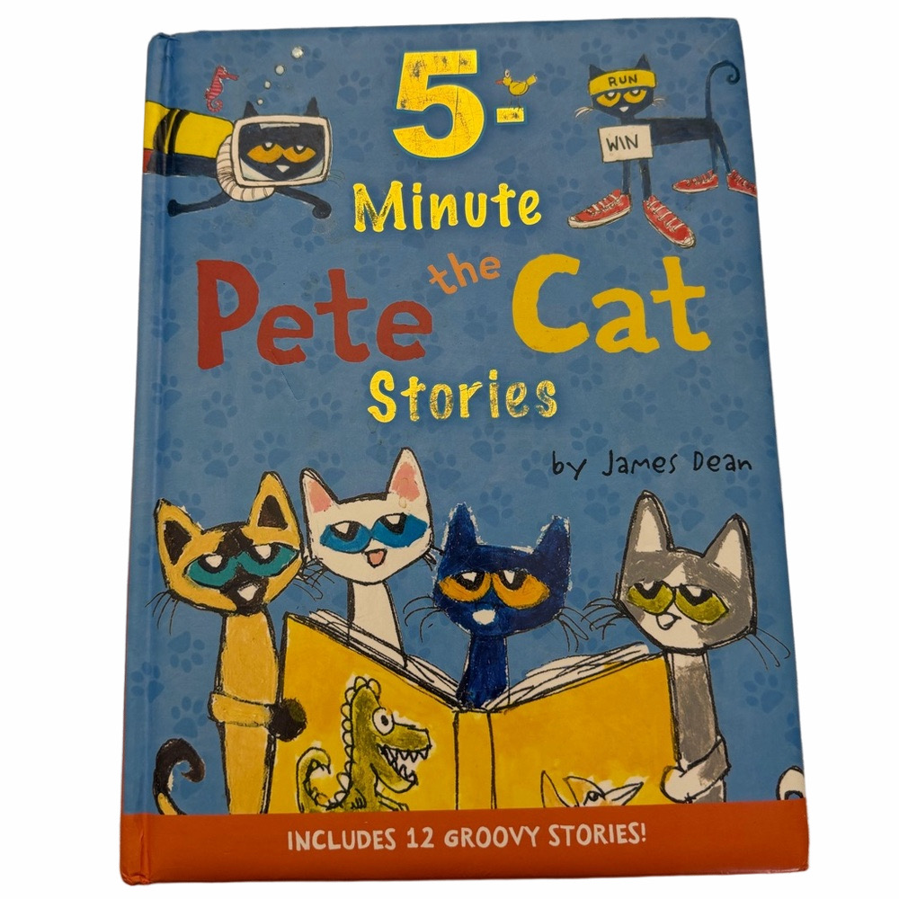 Pete the Cat Learn To Read Stories Book 5 Minute Tales 12 Readers In 1 Hardcover